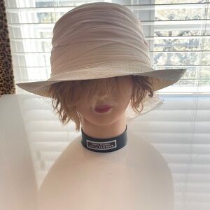 Elegant Cream Sun Hat